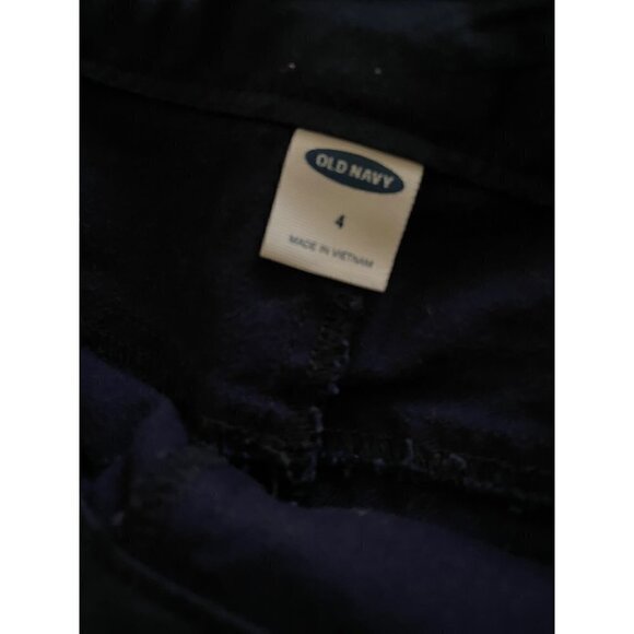 Old Navy High Rise Button Up Navy Blue Shorts Size 4 - Picture 3 of 5